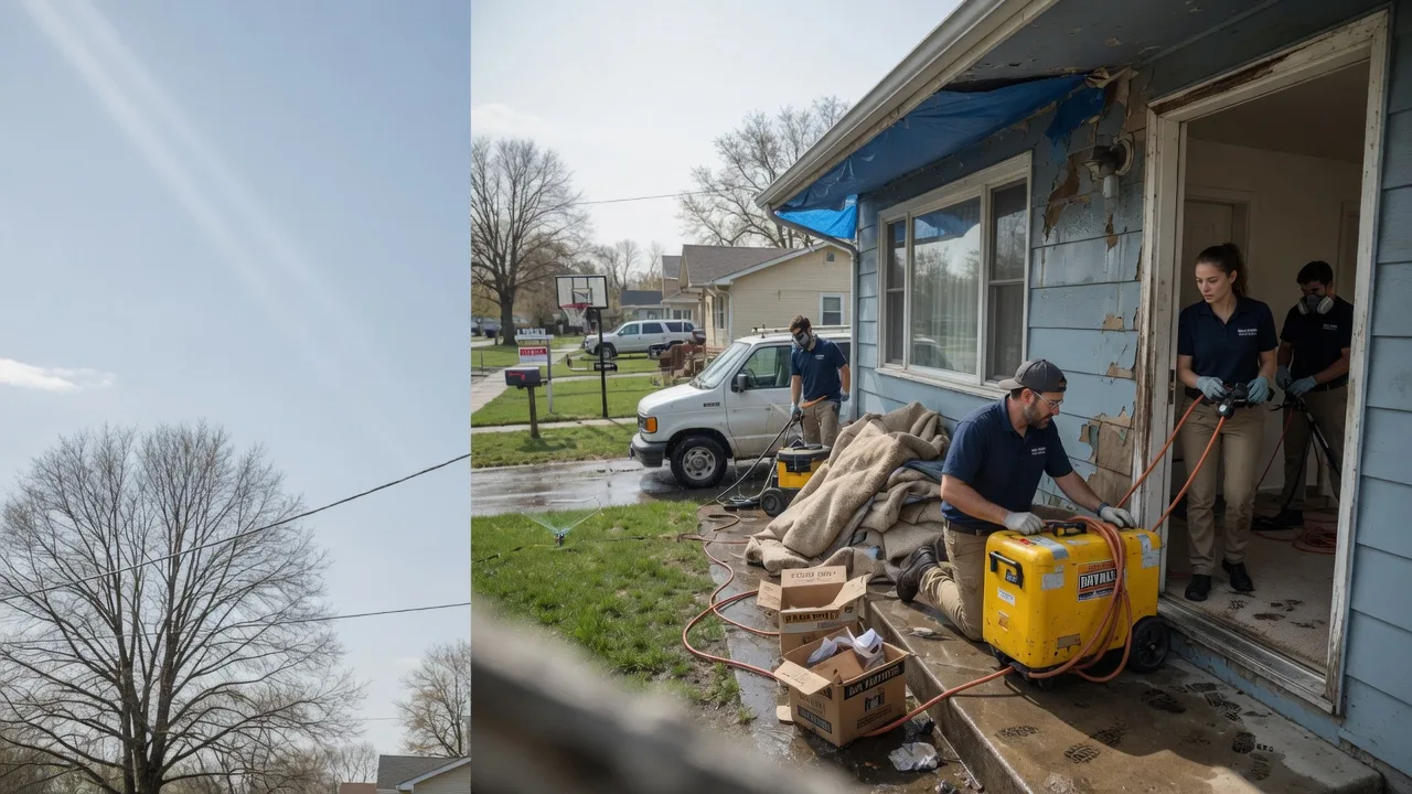 Basement Flood Cleanup in Highland, KS near me